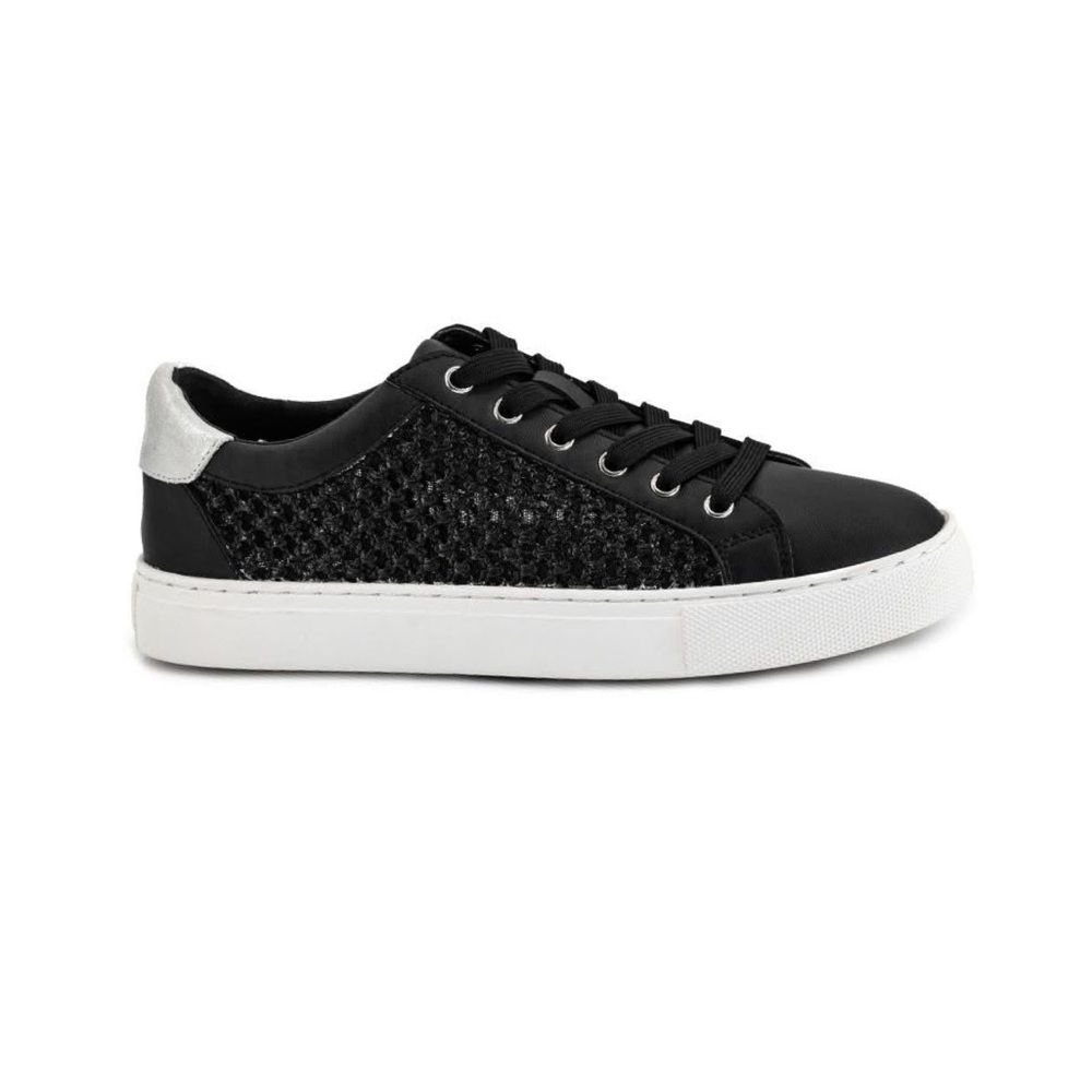 Corkys “Keep Scrolling” Tenny in Black
